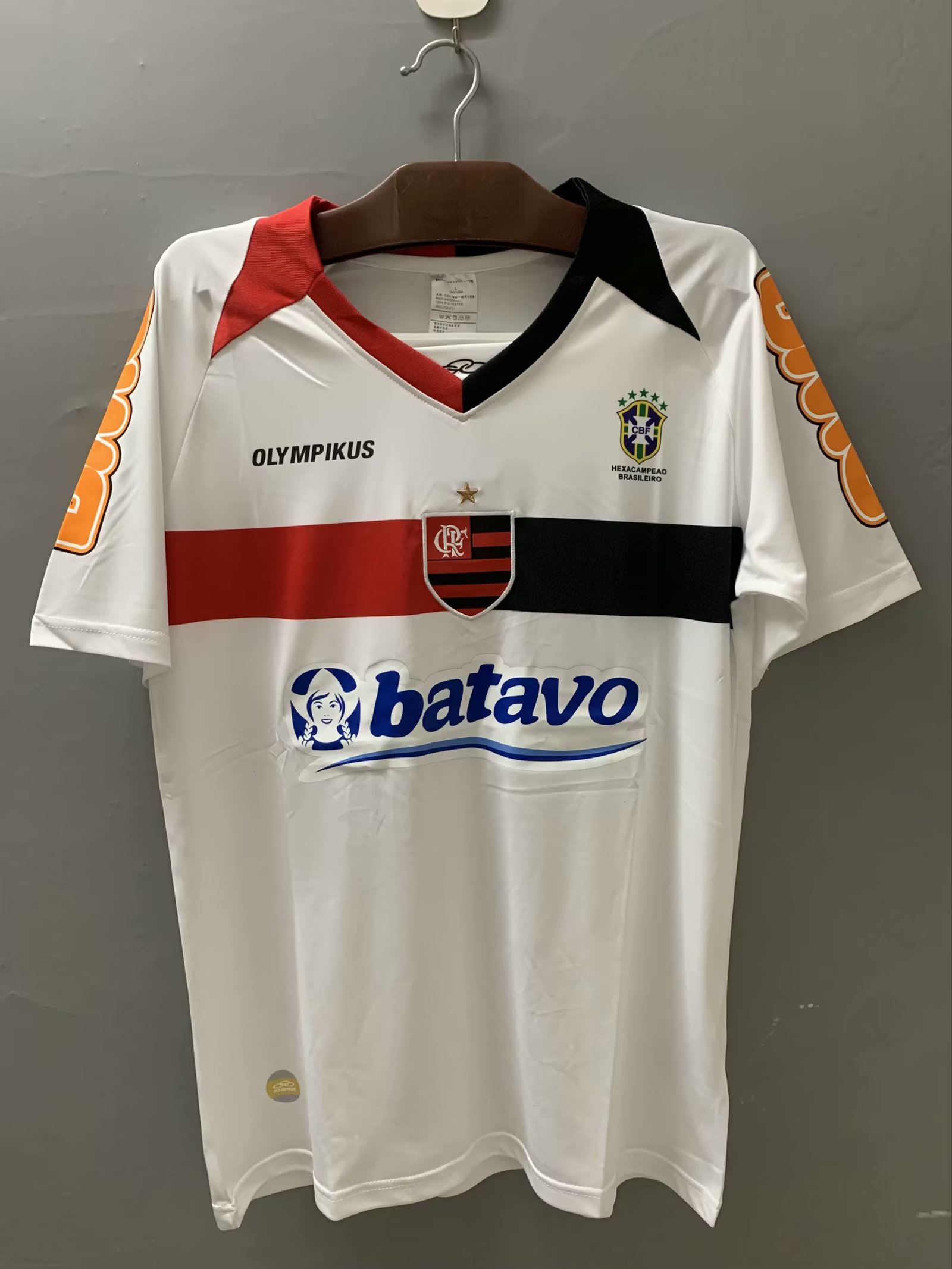 AAA Quality Flamengo 2010 Away White Soccer Jersey